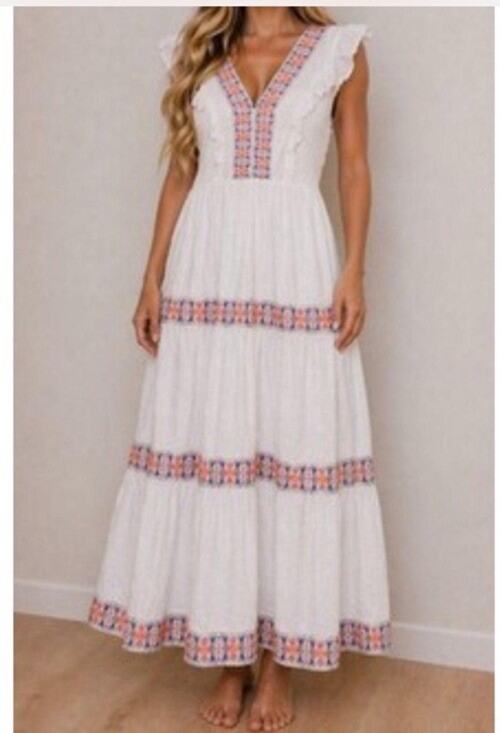 Disney Dresses & Skirts - Disney Parks Encanto Breezy Cotton Swiss Dot Dress Size 3X